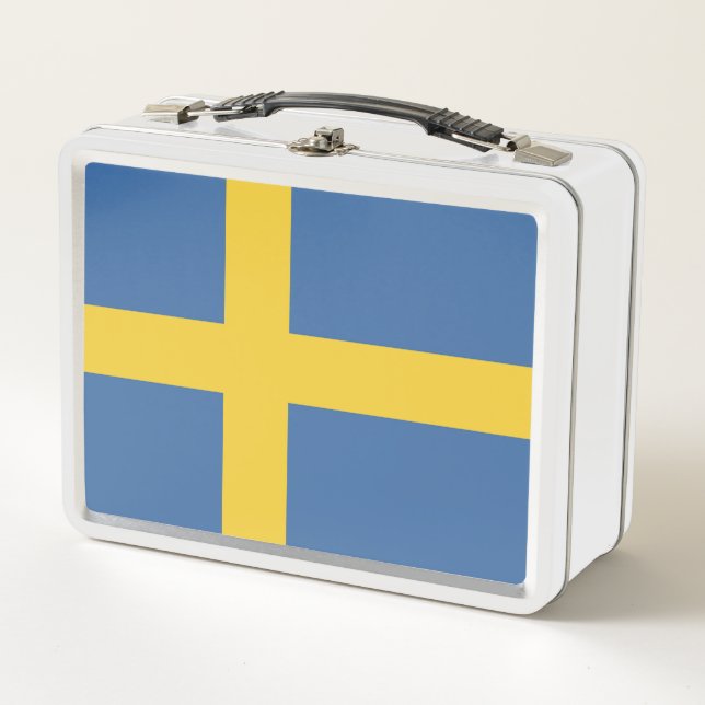 Schweden Metall Brotdose (Vorderseite)