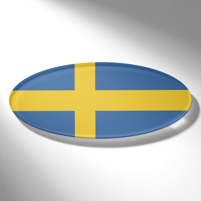 Schweden Namenschild (Vorderseite)