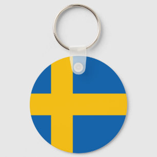 Schweden - Nationale Flagge Schwedens Schlüsselanhänger