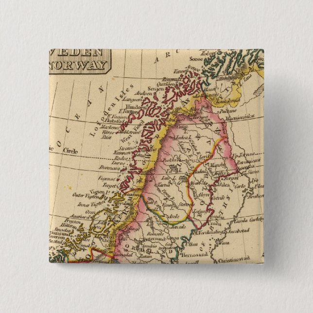 Schweden, Norwegen 2 Button (Vorderseite)