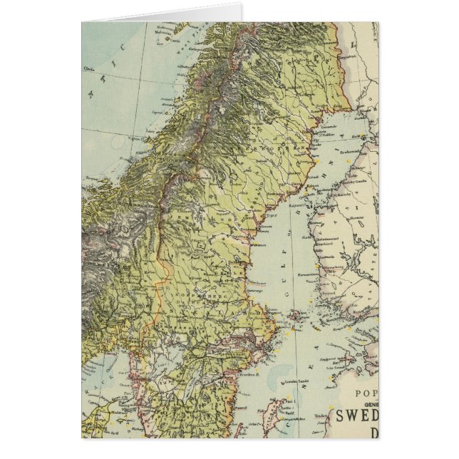 Schweden, Norwegen, Dänemark (Vorne)