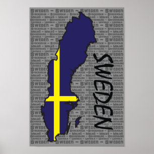 Schweden Poster