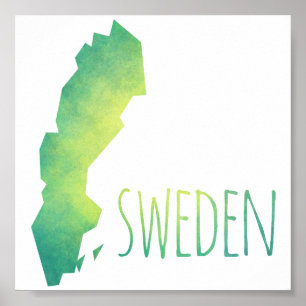 Schweden Poster