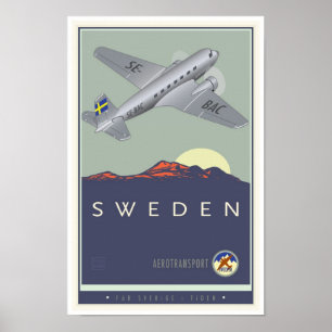 Schweden Poster
