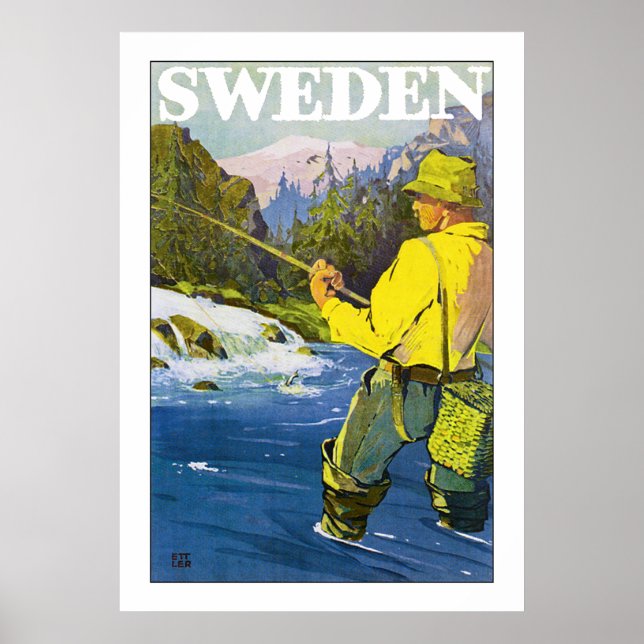 Schweden Poster (Vorne)