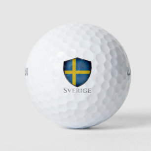 Schweden - Schild Golfball