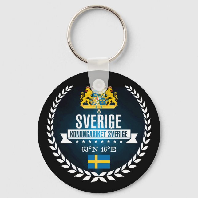 Schweden Schlüsselanhänger (Vorderseite)