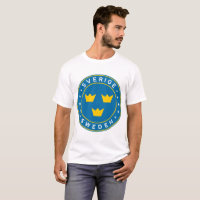 Schweden, Schweden, 3 Kronen, Aufkleber, Kreis