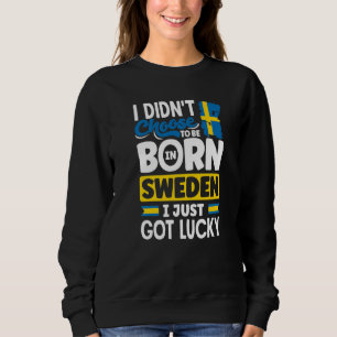 Schweden Schwedisch Schweden-Flagge Ich Hatte einf Sweatshirt