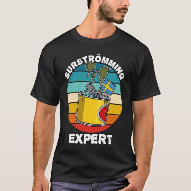 Schweden Schwedische Fischspezialität Surstromming T-Shirt (Vorderseite)