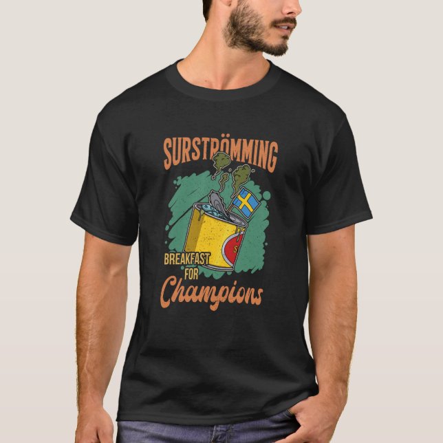 Schweden Schwedische Fischspezialität Surstromming T-Shirt (Vorderseite)