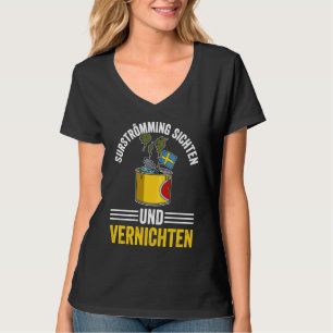 Schweden Schwedische Fischspezialität Surstromming T-Shirt