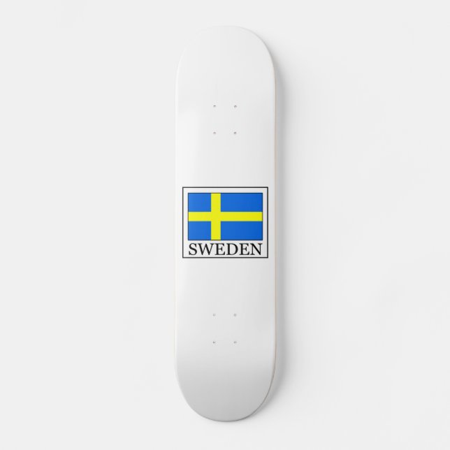Schweden Skateboard (Vorderseite)