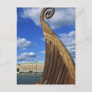 Schweden, Stockholm, Hafen, von Gamla Stan, Postkarte