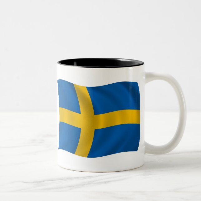 Schweden Tasse der Flagge (Rechts)