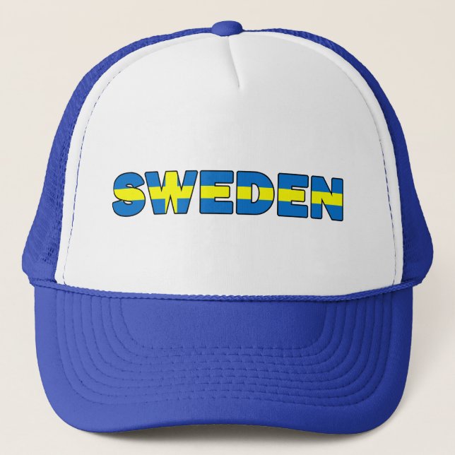 Schweden Truckerkappe (Vorderseite)