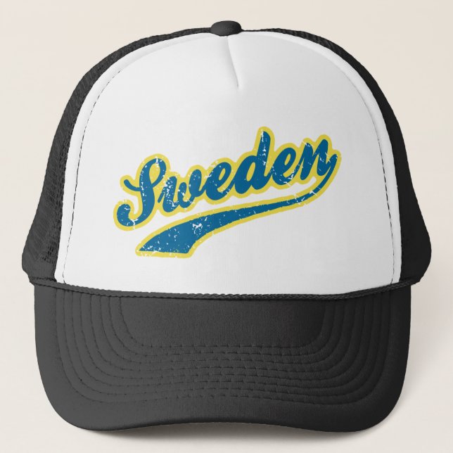 Schweden Truckerkappe (Vorderseite)