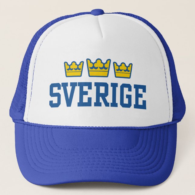 Schweden Truckerkappe (Vorderseite)