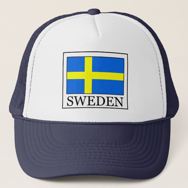 Schweden Truckerkappe (Vorderseite)