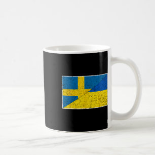 Schweden Ukraine Flagge Schwedische Ukrainische Na Kaffeetasse