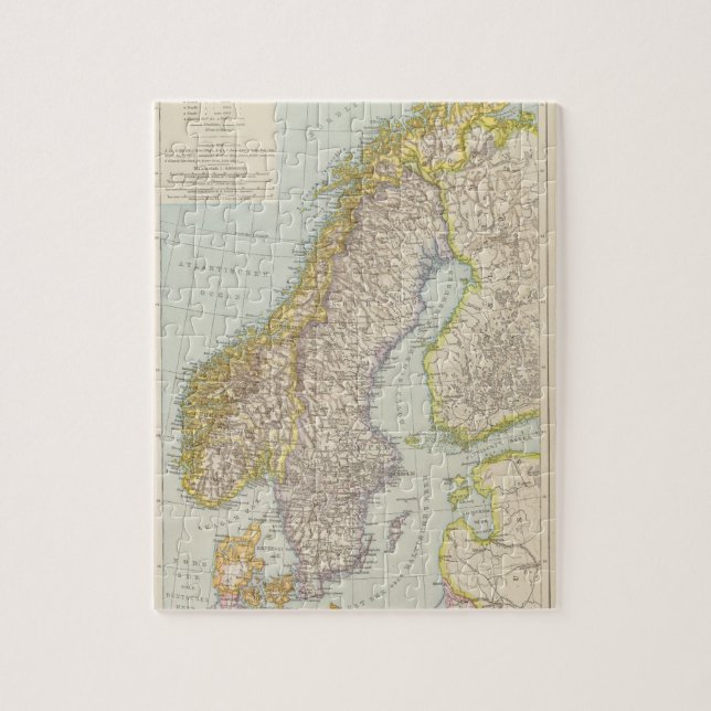 Schweden und Norwegen (Vertikal)