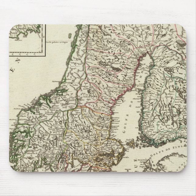 Schweden und Norwegen 10 Mousepad (Vorne)