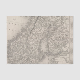 Schweden und Norwegen 4 Seidenpapier