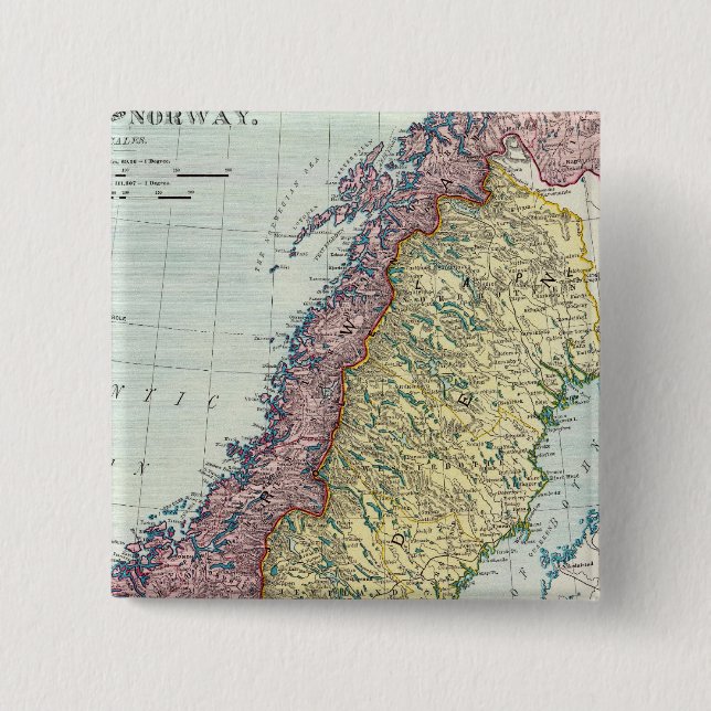 Schweden und Norwegen 5 Button (Vorderseite)