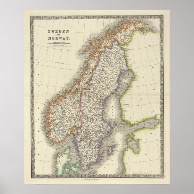 Schweden und Norwegen 6 Poster (Vorne)