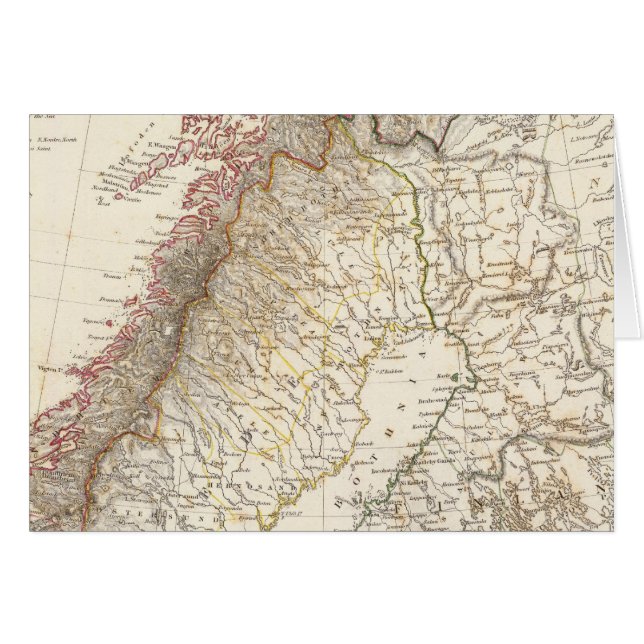 Schweden und Norwegen, Norden, Russland (Vorderseite (Horizontal))