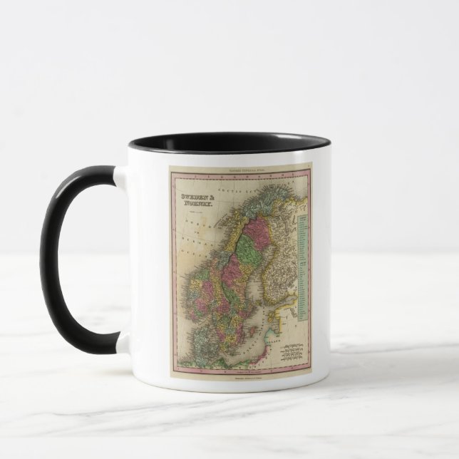 Schweden und Norwegen Tasse (Links)