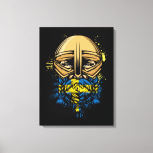 Schweden Viking Warrior Geschenk Schweden Viking H Leinwanddruck