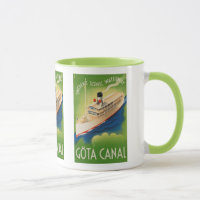 Schweden Vintage-Reisemugs