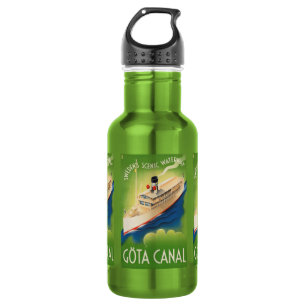 Schweden Vintage Travel Trinkflasche