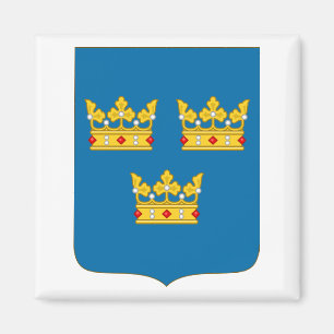 Schweden-Wappen Magnet