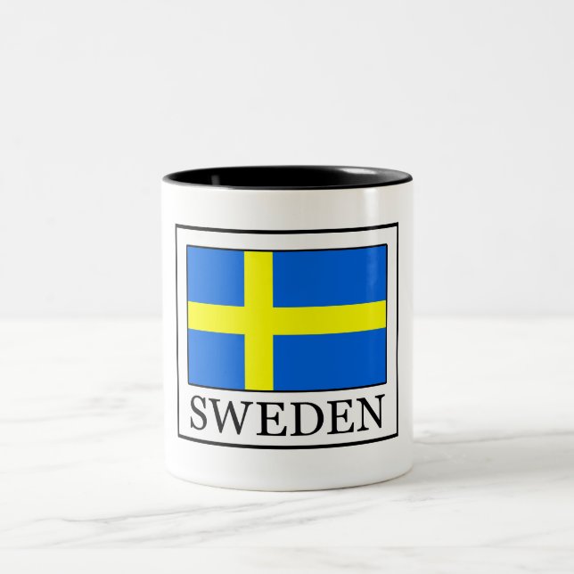 Schweden Zweifarbige Tasse (Mittel)