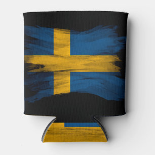 Schwedenflagge Dosenkühler