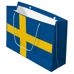 Schwedenflagge Große Geschenktüte