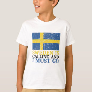 Schwedenflagge T-Shirt