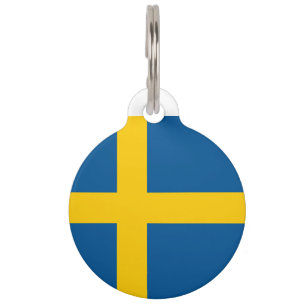 Schwedenflagge Tiermarke