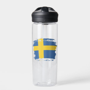 Schwedenflagge Trinkflasche