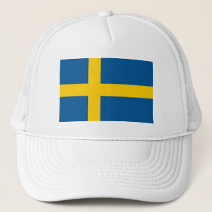Schwedenflagge Truckerkappe