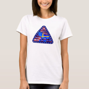 Schwedisch-Amerikanische Elche T-Shirt