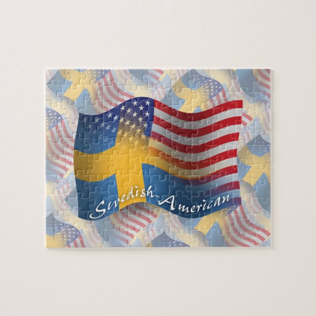 Schwedisch-Amerikanische wellenartig bewegende (Horizontal)