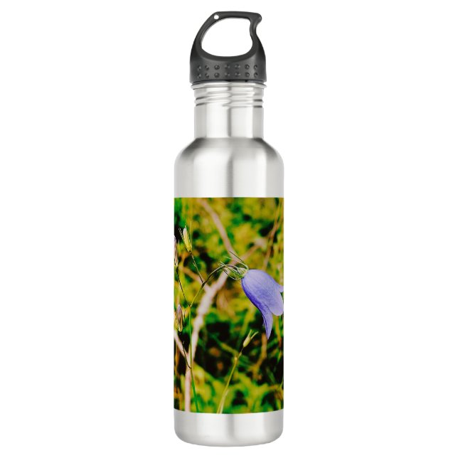 Schwedisch Bluebell Edelstahlflasche (Vorderseite)