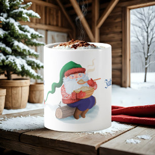 Schwedisch Gnome Jultomten Fika   Kaffeetasse