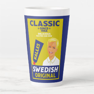 Schwedisch smörgåskaviar Fisch Kaviar Milchtasse