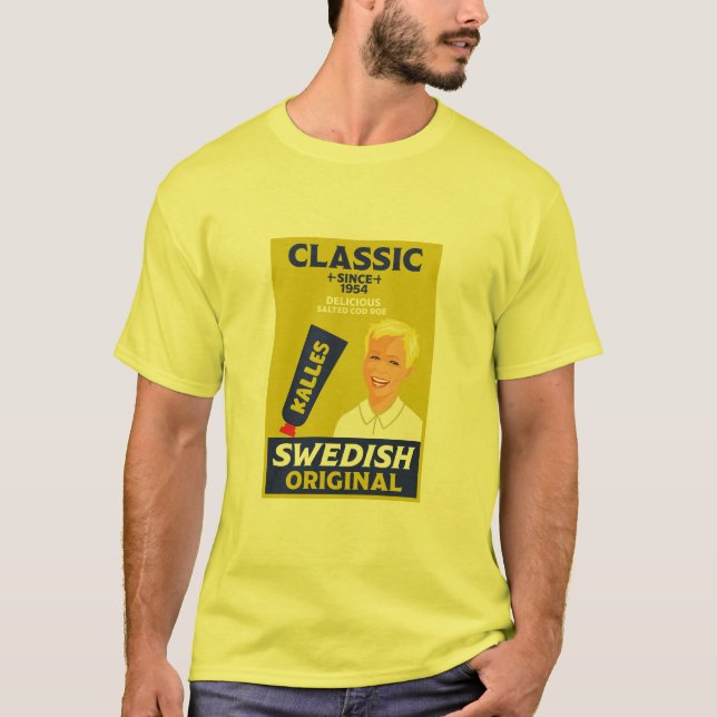 Schwedisch smörgåskaviar Fisch Kaviar T-Shirt (Vorderseite)