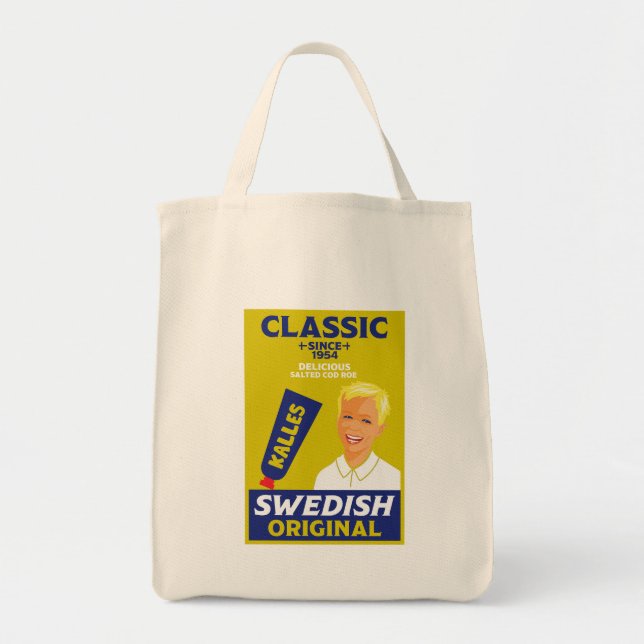 Schwedisch smörgåskaviar Fisch Kaviar Tragetasche (Vorne)