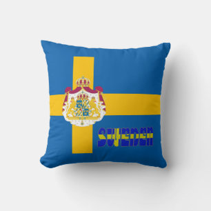 Schwedische Flagge Kissen